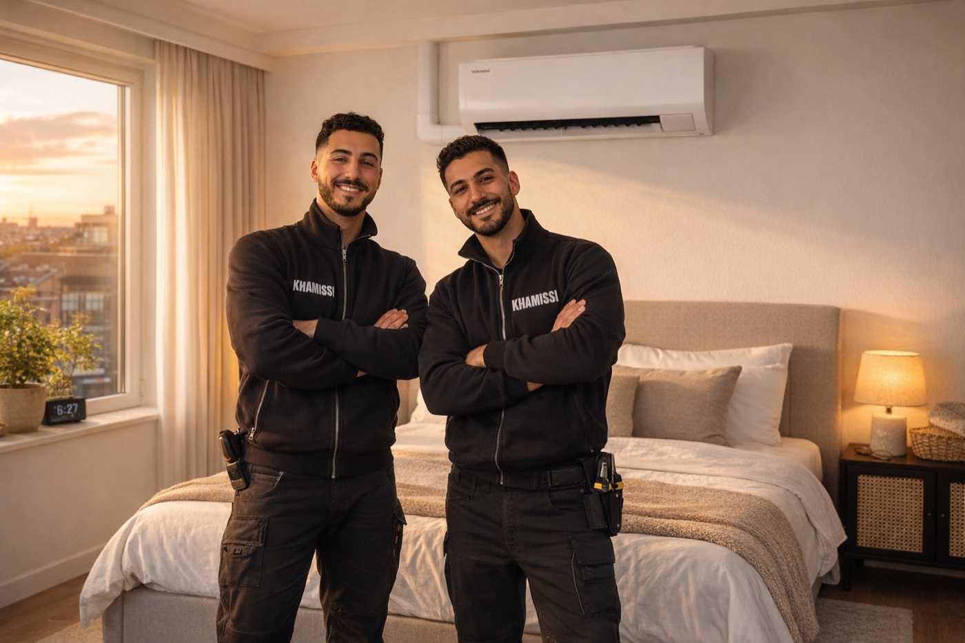 Gebroeders Ayoub en Madhi Khamissi van Khamissi Services